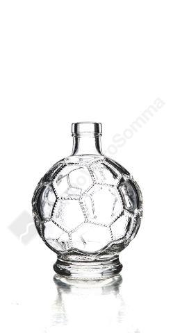 Bottiglia Palla Calcio 500 ml vetro bianco tappo n°26 nr 1 pezzo art 